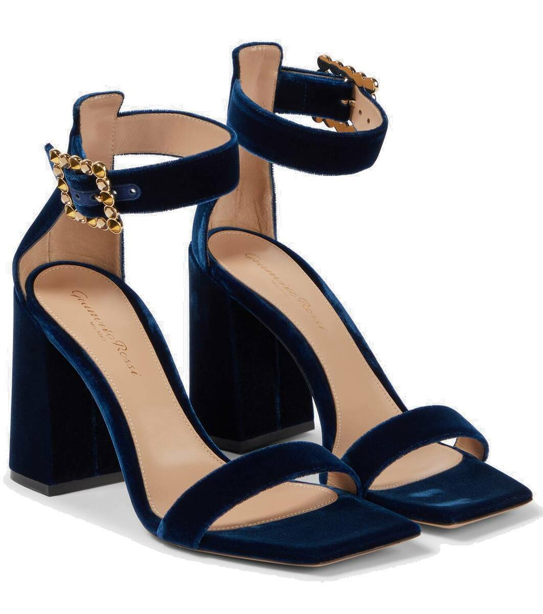 Gianvito Rossi Embellished Flat Sandal
