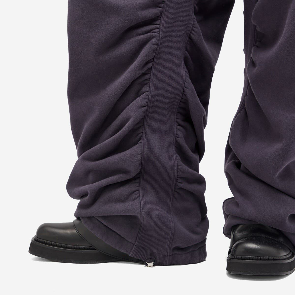 パンツ THE ATTICO Woman Pants Violet 250WCP260F003 863 The Attico Women's Baia Long Sweat Pants in Blue/Violet Fade