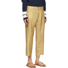 Lanvin Yellow Twisted Jeans