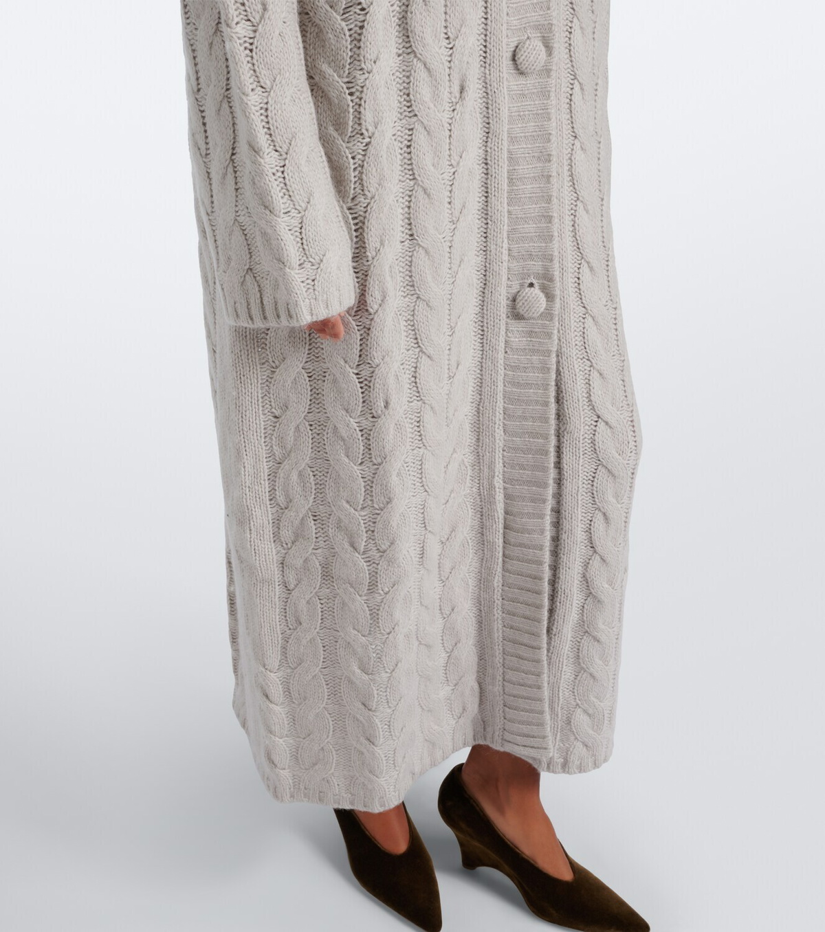Aya Muse Alia wool and alpaca-blend cardigan