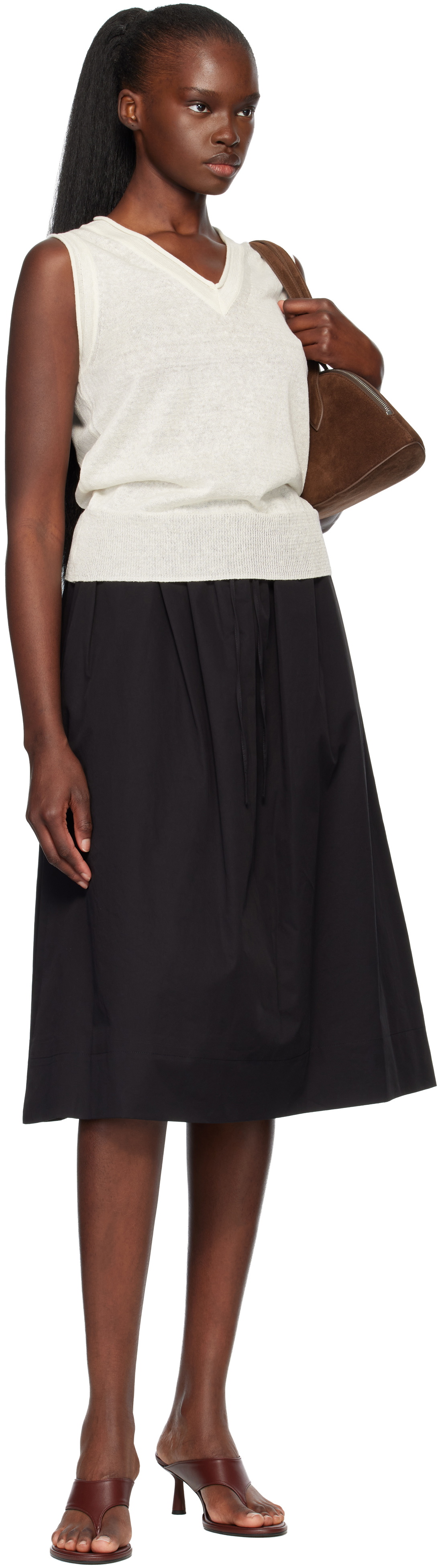 Nothing Written Off-White Dore Sleeveless Knit Top