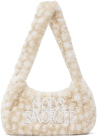 Praying Beige & White 'God's Favorite' Bag