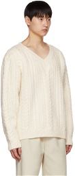 SIR. SSENSE Exclusive White Marquis Sweater