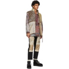 Children of the Discordance Black Patchwork Trench Jeans