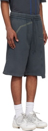 A-COLD-WALL* Gray Oblique Shorts