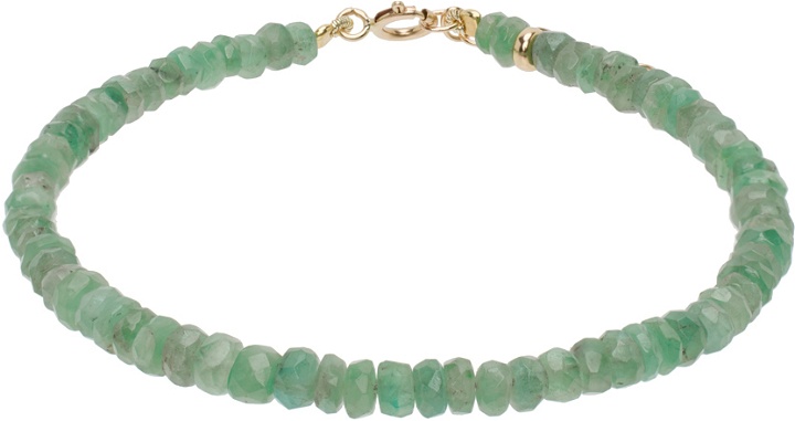 Photo: JIA JIA Green May Birthstone Emerald Bracelet