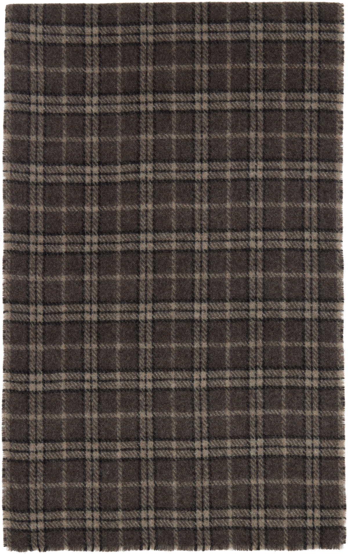 mfpen Brown Wool Scarf