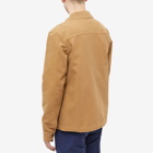 A.P.C. Men's Chico Logo Chore Jacket in Caramel