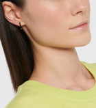 Melissa Kaye Cristina 18kt gold single hoop earring
