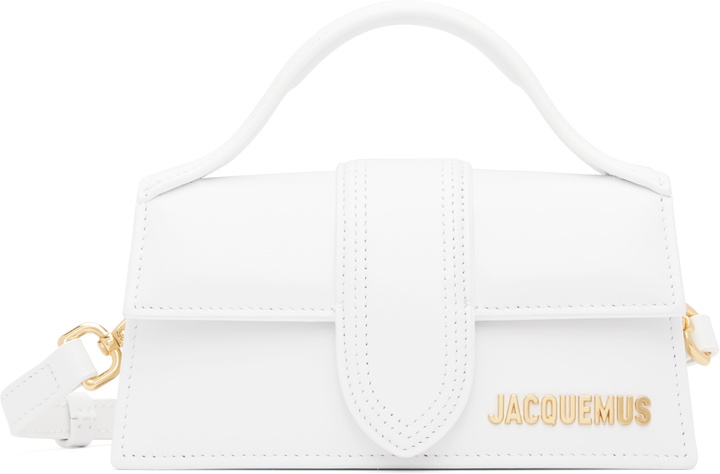 Photo: JACQUEMUS White Les Classiques 'The Bambino' Bag