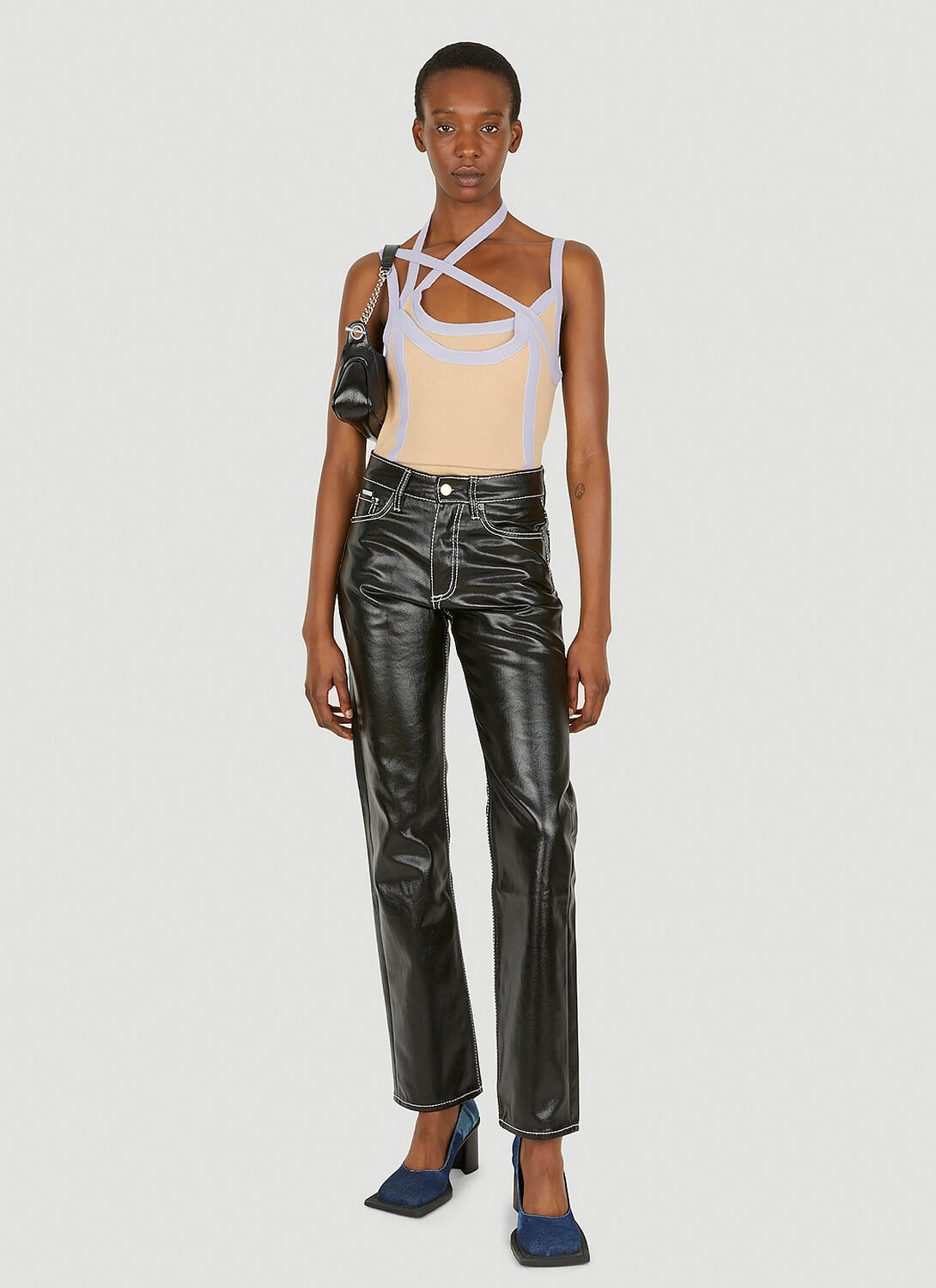 Ninamounah Asymmetric Knit Top