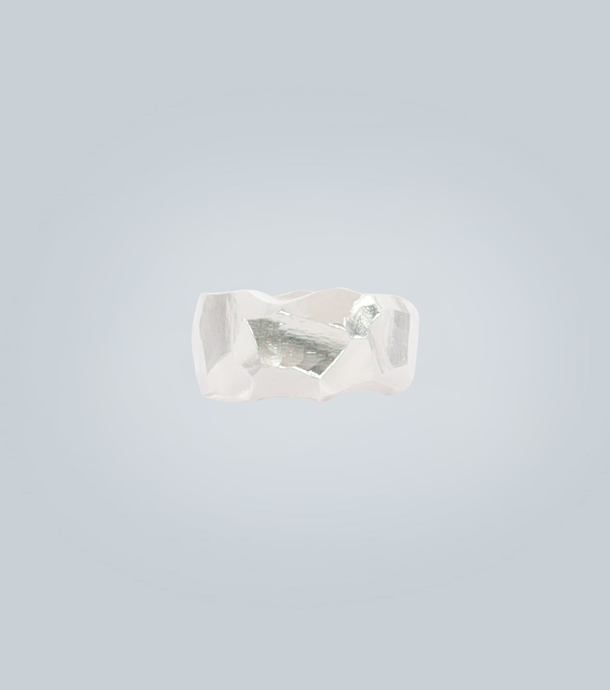 All Blues - Rauk Narrow sterling silver ring