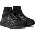 And Wander - Salomon Rubber-Trimmed Ripstop Sneakers - Black