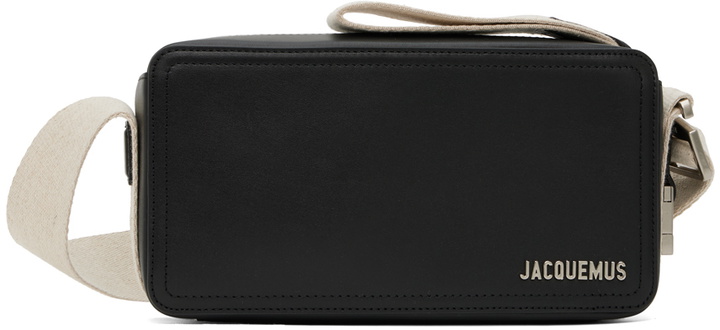 Photo: Jacquemus Black Le Chouchou 'Le Cuerda Horizontal' Bag