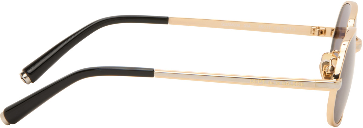 Gallery Dept. Gold 'October 12, 2001' Sunglasses