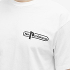 No Problemo Men's No Limits SS T-Shirt in White