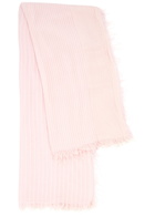 Eileen Fisher Striped Fine-knit Scarf - Pink - One Size