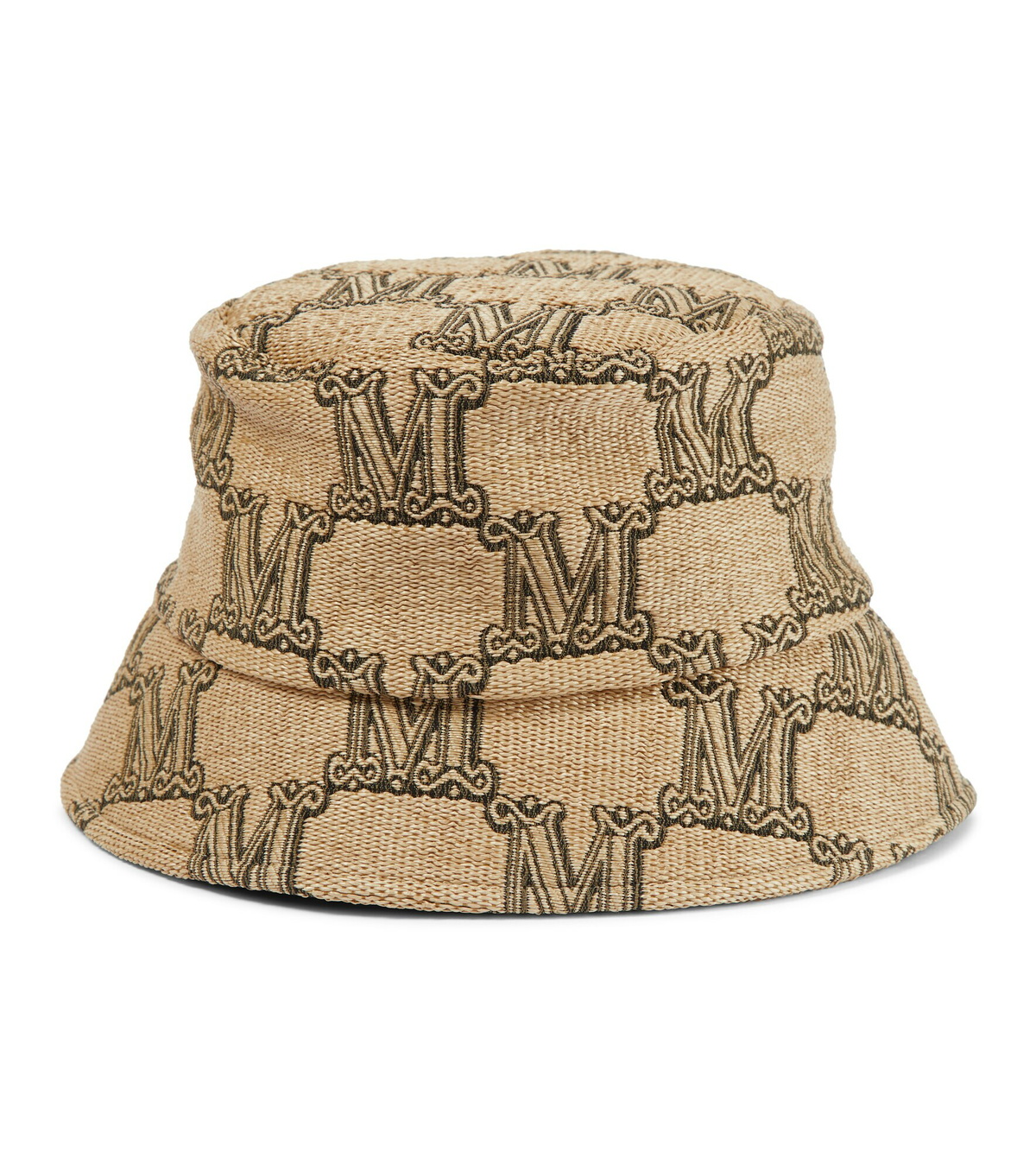 ハット Max Mara LORETTA BUCKET HAT Max Mara Women's' Woven Bucket Hat in Black | LN-CC®