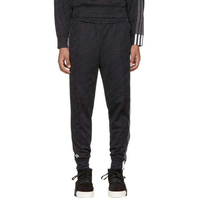 adidas Originals - Firebird Slim-Fit Logo-Embroidered Striped Satin-Jersey Track  Pants - Blue adidas Originals by Alexander Wang