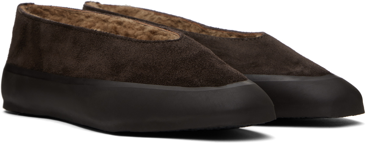 Le Monde Beryl Brown Apres Sci Slip-on Loafers