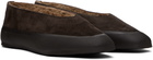 Le Monde Beryl Brown Apres Sci Slip-on Loafers