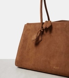 Alaïa Le Teckel suede tote bag