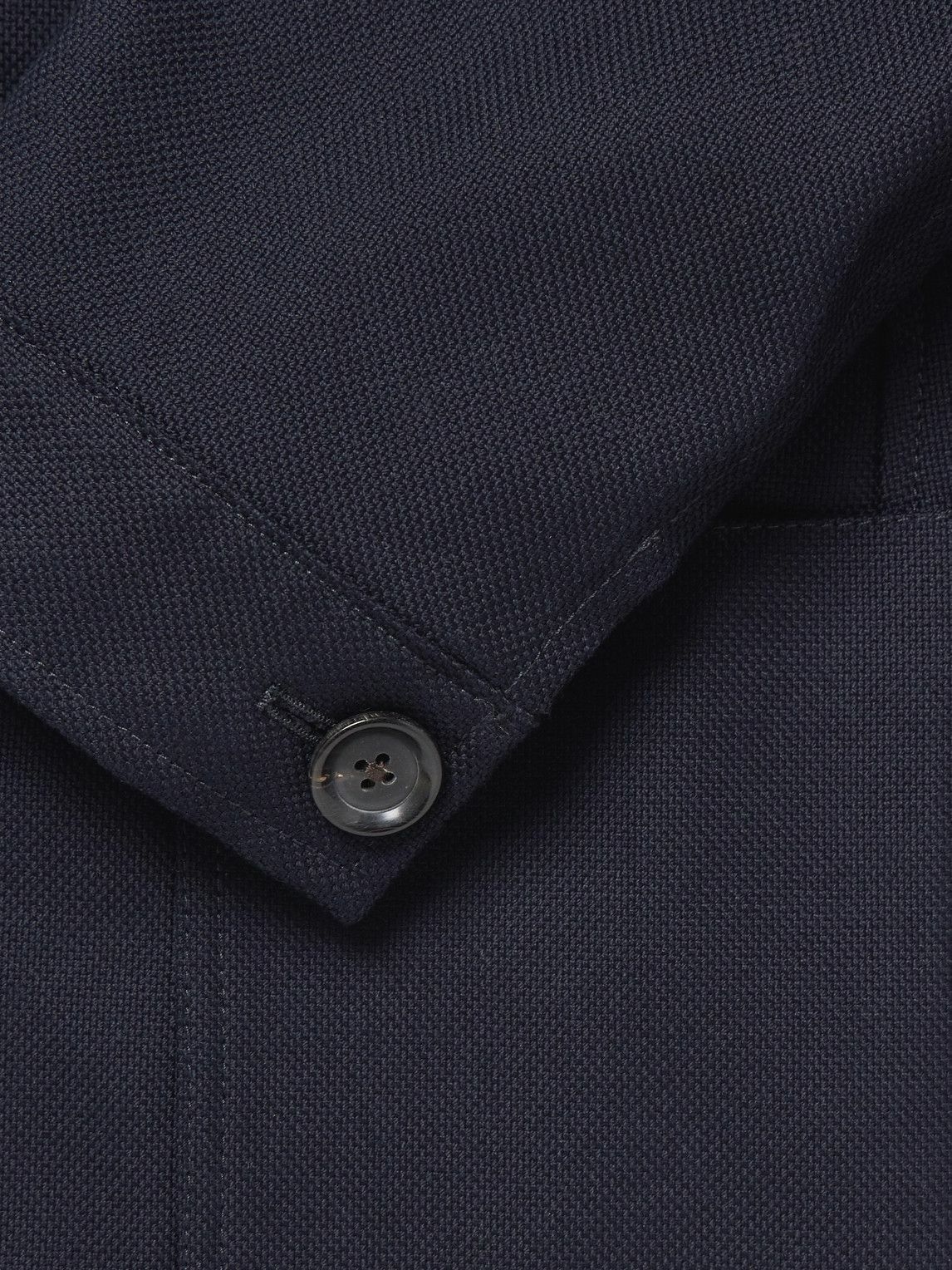 Oliver Spencer - Solms Textured-Cotton Blazer - Blue