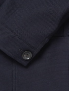 Oliver Spencer - Solms Textured-Cotton Blazer - Blue