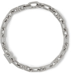 BALENCIAGA - Silver-Tone Chain Necklace - Silver