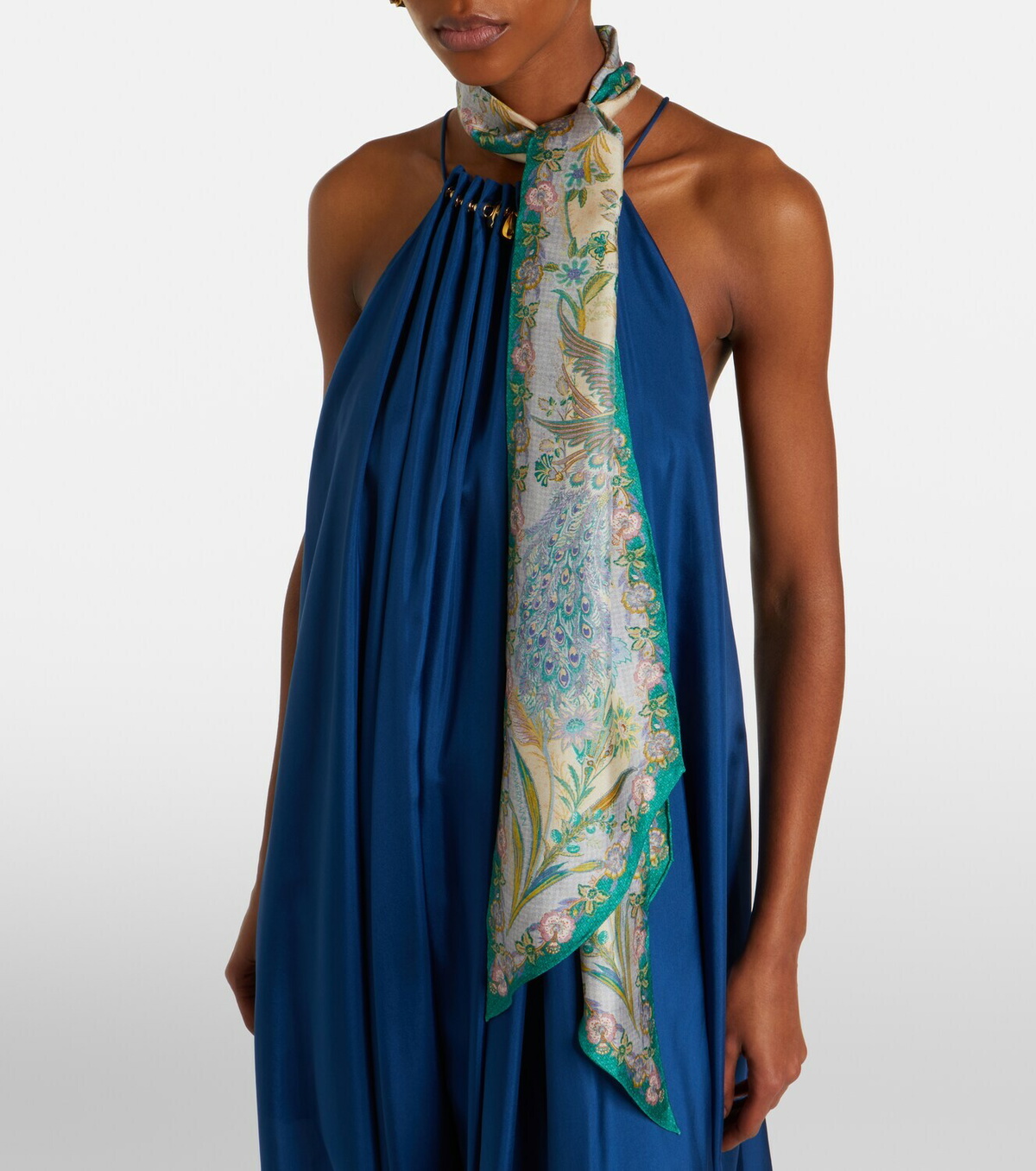 Zimmermann Floral silk scarf