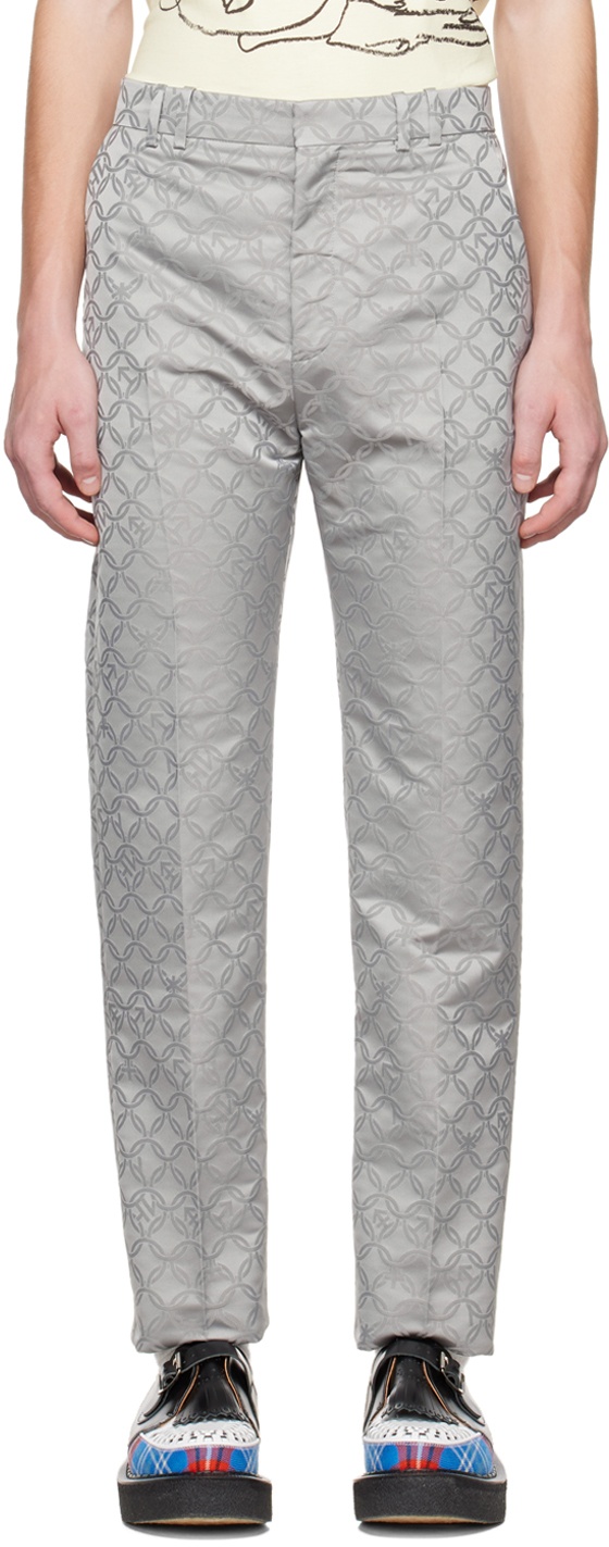 Photo: Charles Jeffrey LOVERBOY Gray Straight Cut Trouser