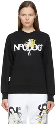 Aitor Throup’s TheDSA Black 'N.0086' Crewneck Sweatshirt