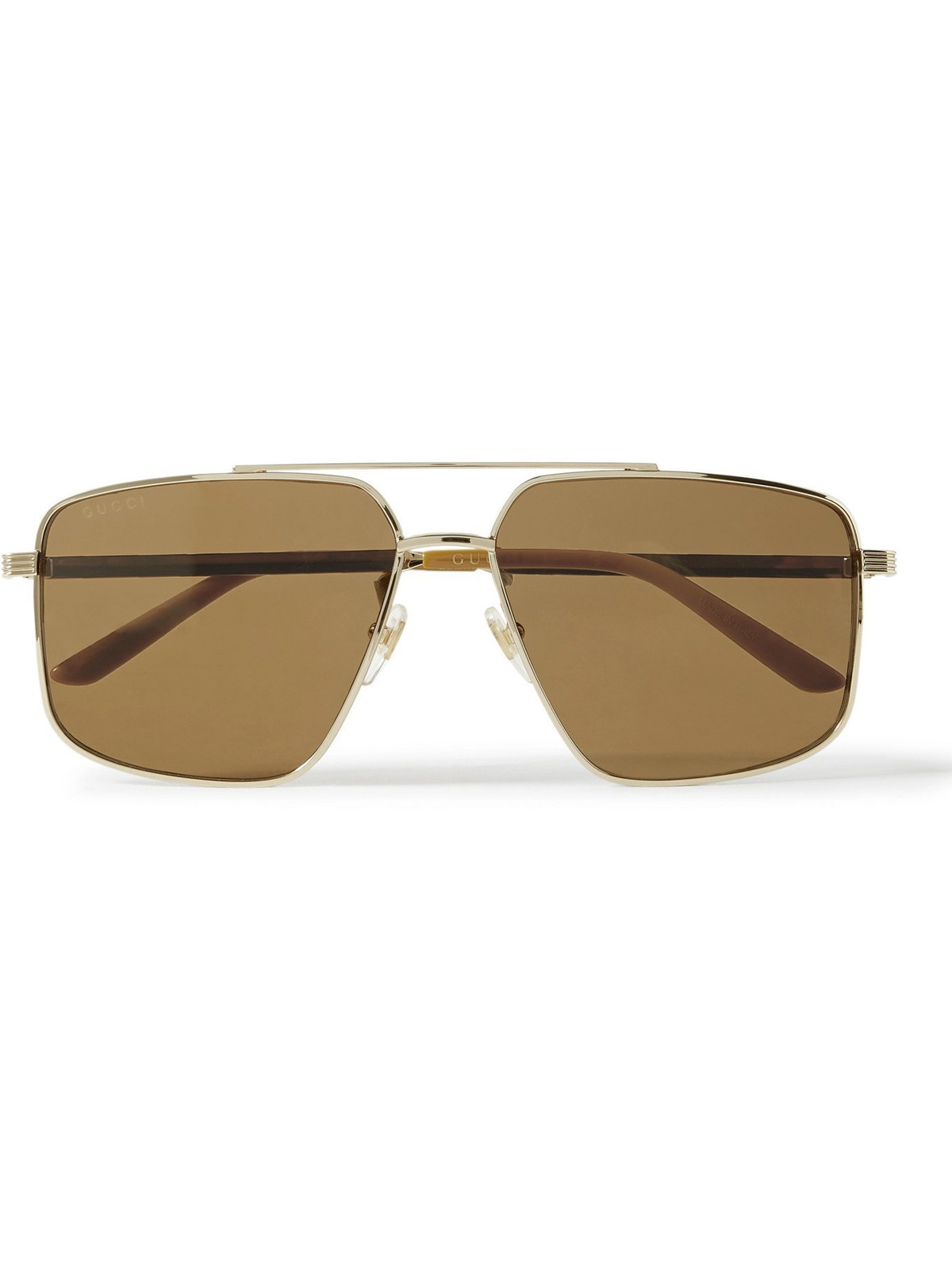 - Aviator-Style Gold-Tone Sunglasses - Gucci
