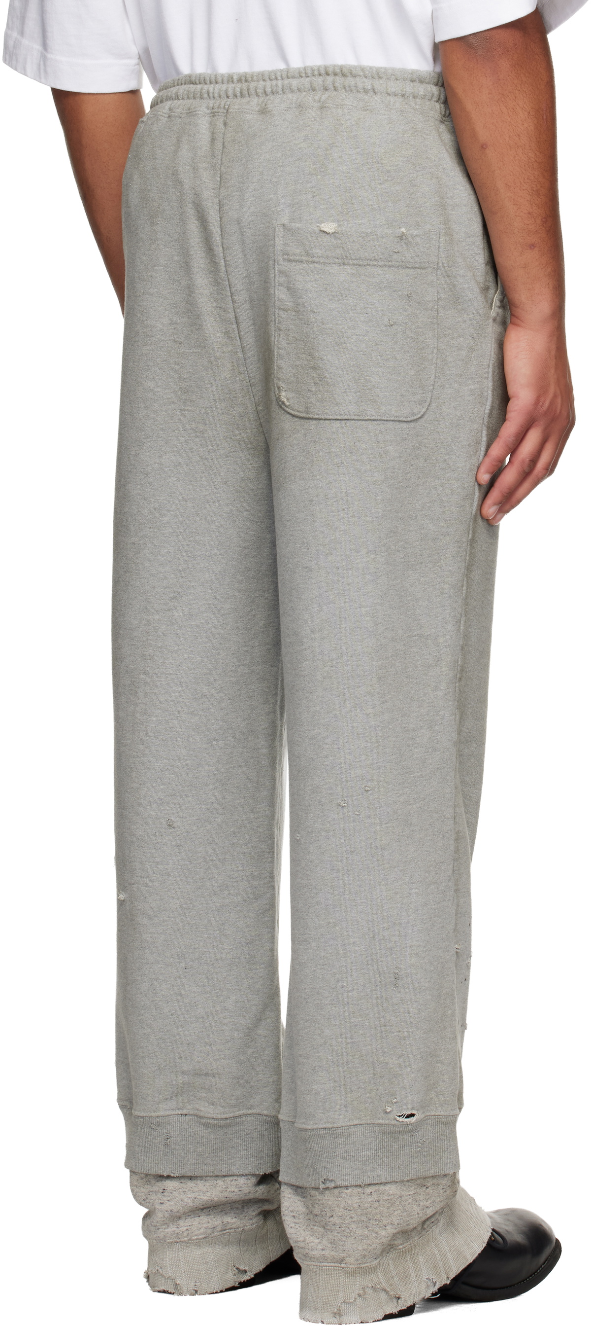 Maison MIHARA YASUHIRO Gray Layered Sweatpants