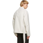 Valentino Off-White Belted Jacket