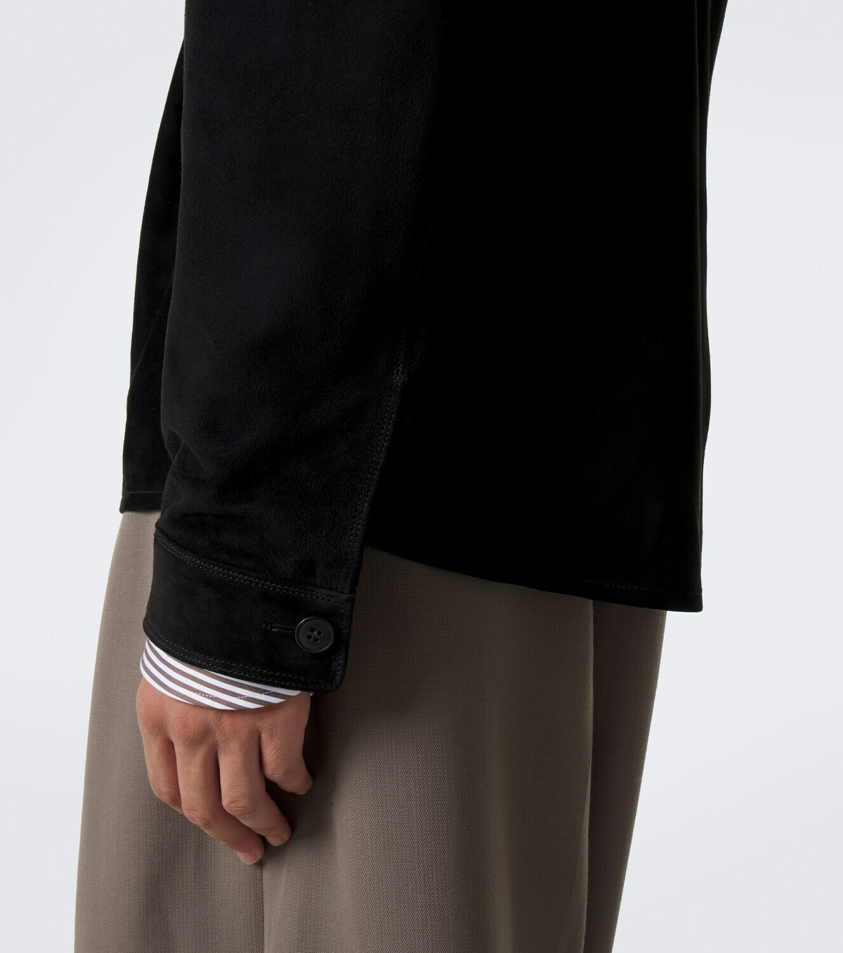 Sunspel Suede overshirt