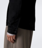 Sunspel Suede overshirt