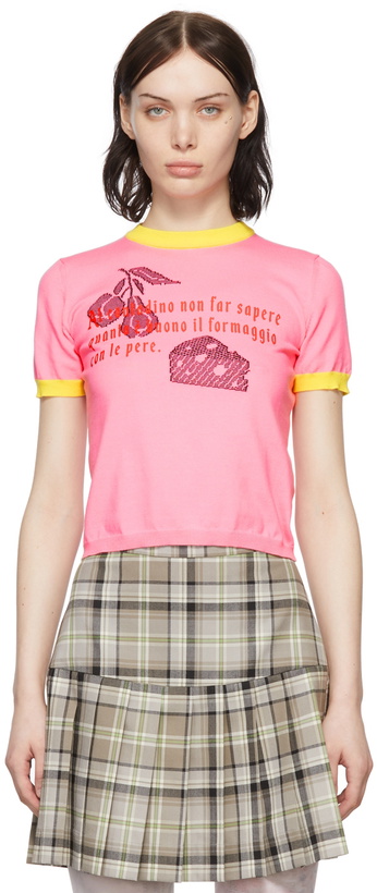 Photo: Cormio Pink Cotton T-Shirt