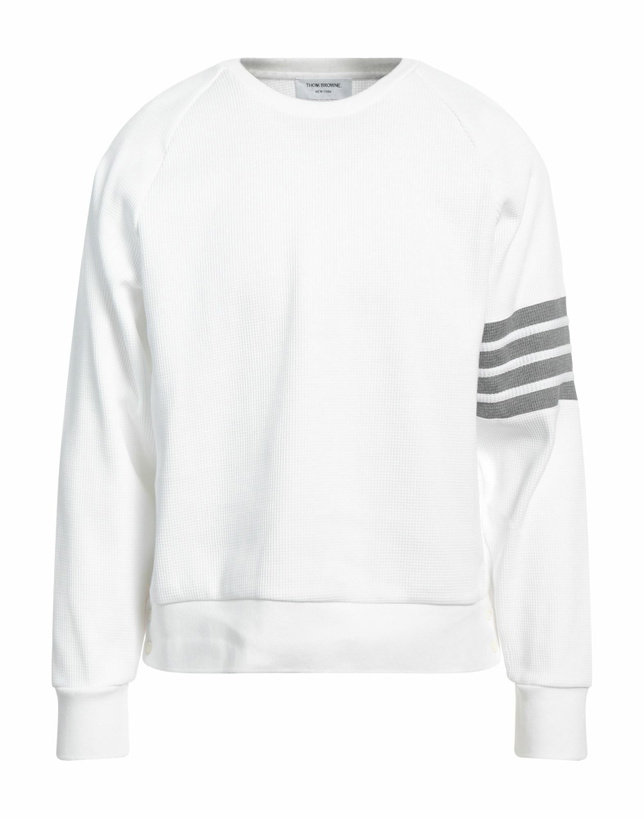 Photo: Thom Browne Mens Sweatshirt in White