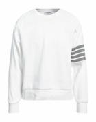 Thom Browne Mens Sweatshirt in White