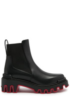 Christian Louboutin Marchacroche Dune Leather Chelsea Boots Black