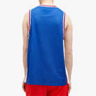 Tommy Jeans Men's Archive Games Basketball Jersey in Phthalo Blue