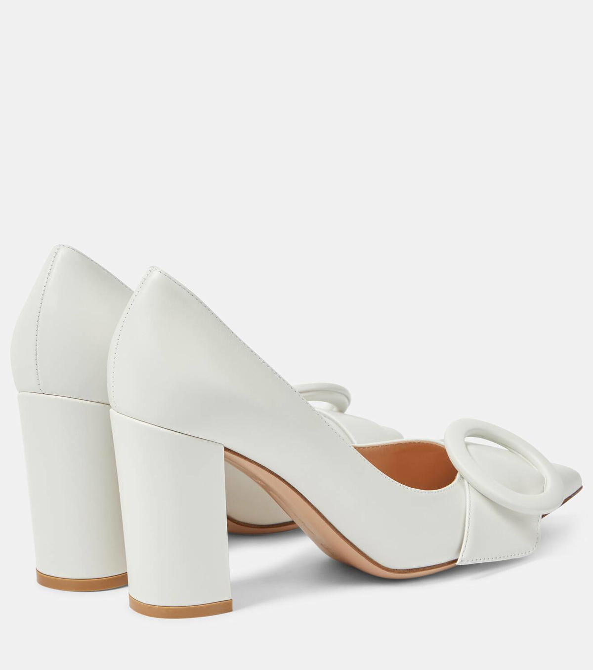 Gianvito Rossi 85 leather pumps