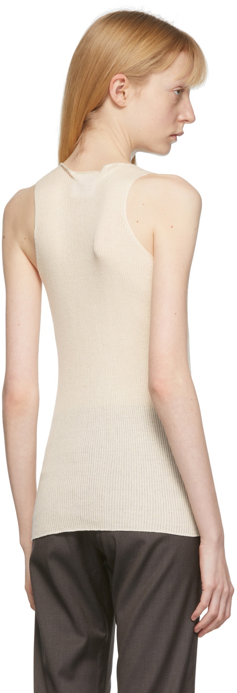 Gabriela Coll Garments Off-White No.111 Tank Top Gabriela Coll