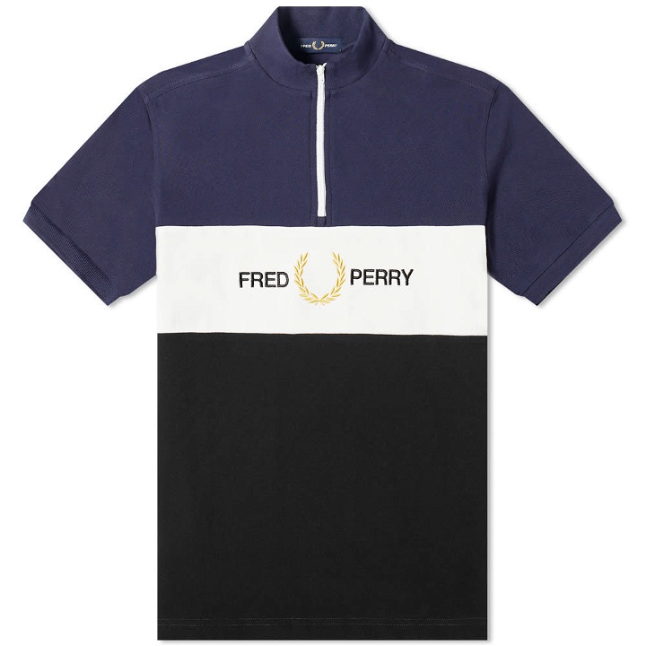 Photo: Fred Perry Authentic Funnel Neck Polo