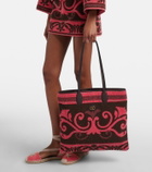 Valentino Garavani VLogo N/S Medium terry tote bag