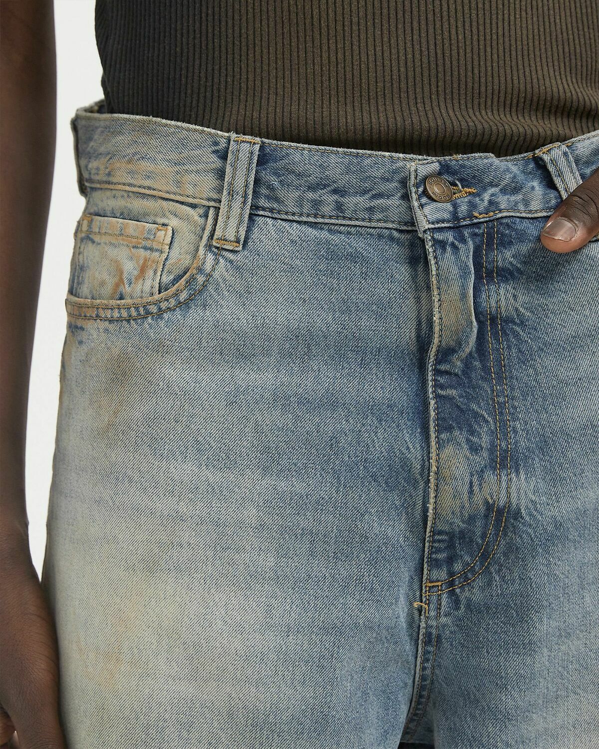 Boiler Room PRINTED 5 PKT JEANS Blue Men
