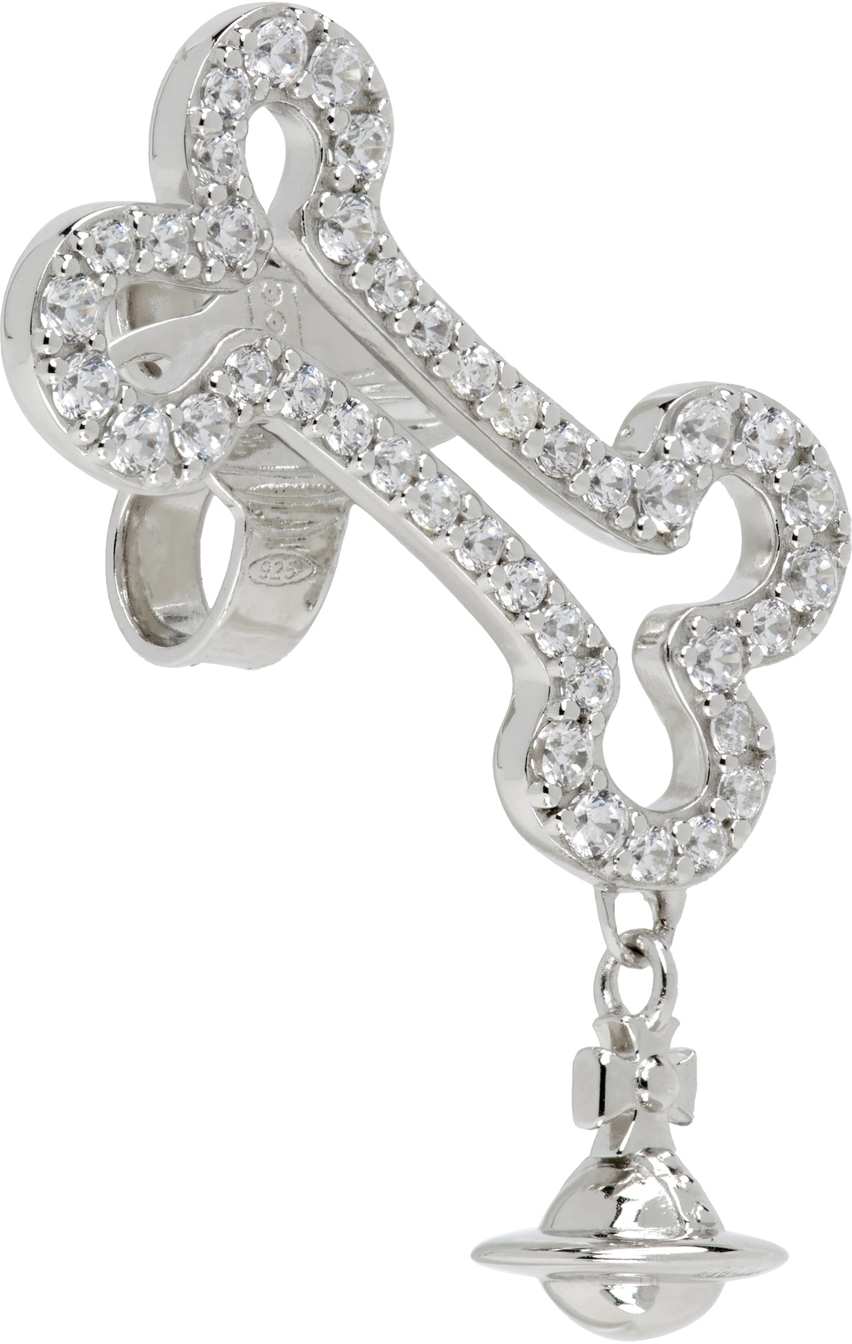 Vivienne Westwood Man Lyndon Bone Stud Single Earring