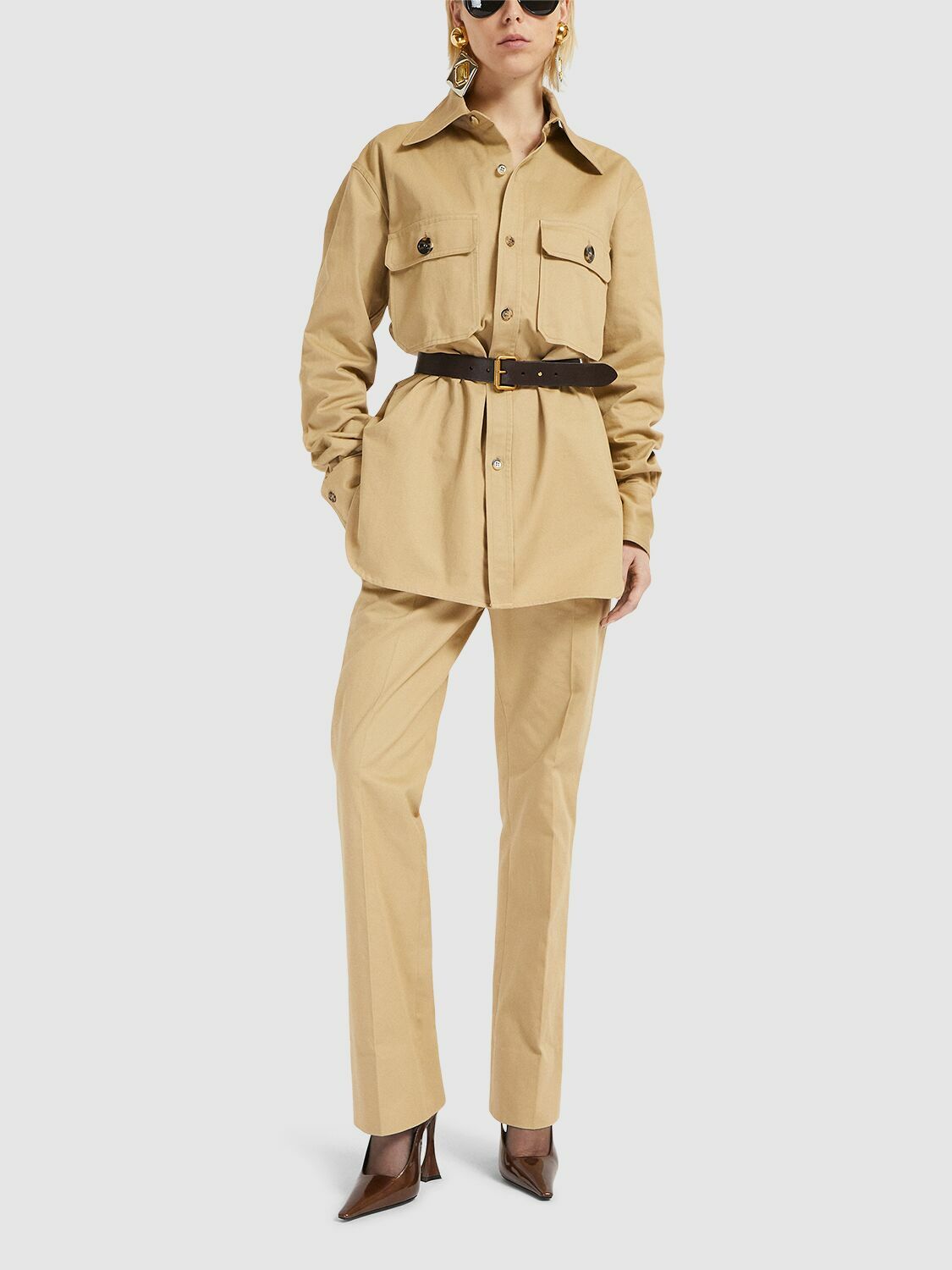 【関税込み】SAINT LAURENT COTTON DRILL PANTS SAINT LAURENT Cotton Drill Pants Saint Laurent