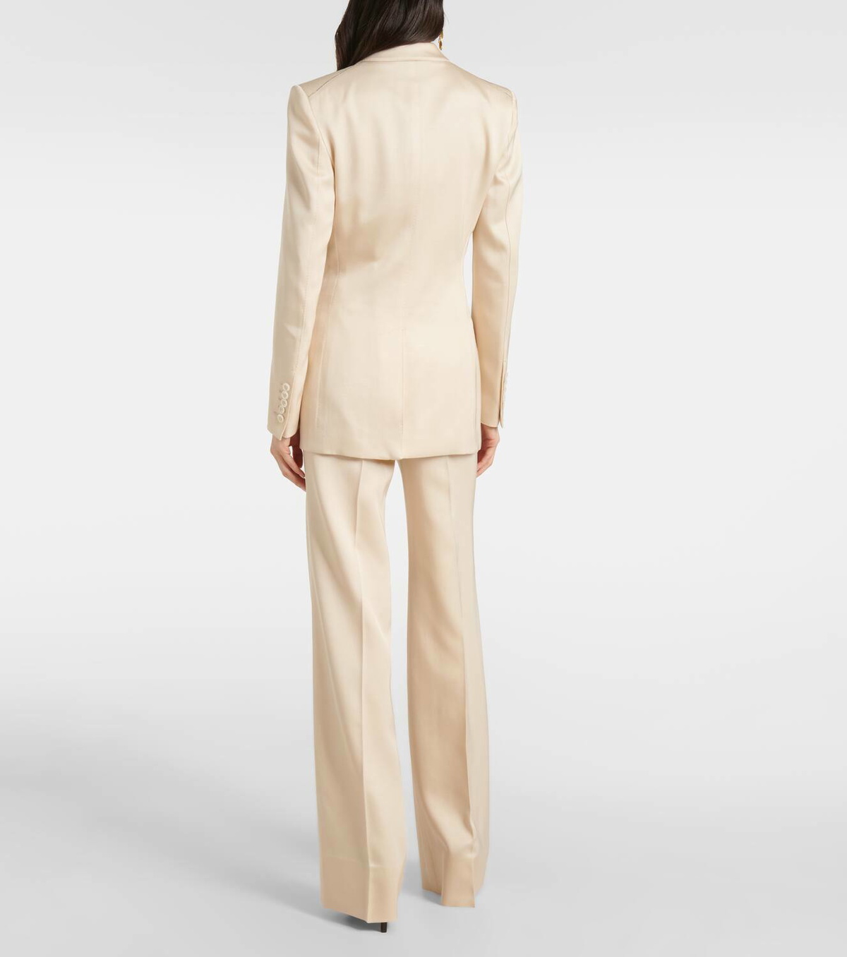【関税＆送料込み】Tom Ford Silk And Wool Twill Double Brea TOM FORD Silk-Wool Twill Double-Breasted Jacket | Saks Fifth